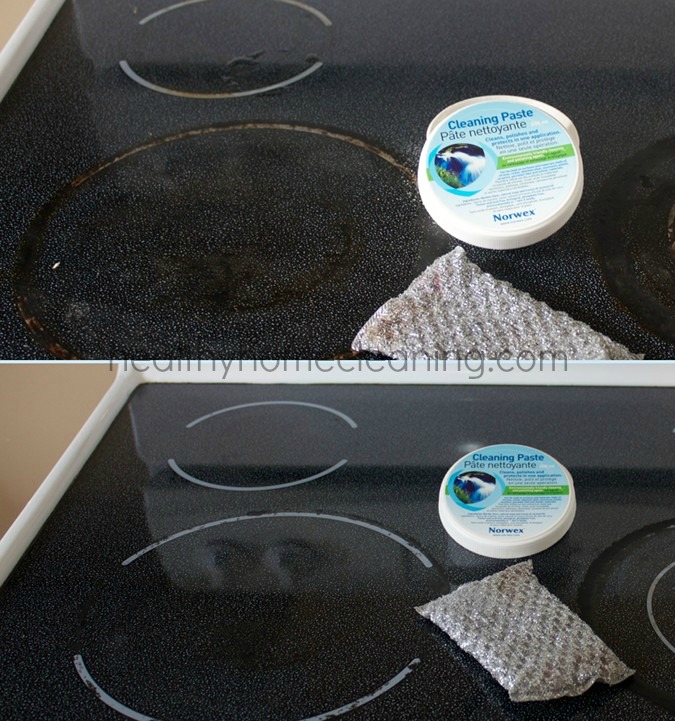 How to Clean a Ceramic Stove • Norwex Spirisponge Review